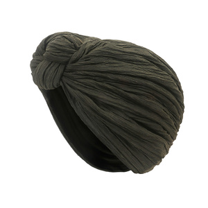 Gorro elegante <span class=keywords><strong>para</strong></span> la cabeza <span class=keywords><strong>para</strong></span> mujer, turbante con nudo grande <span class=keywords><strong>para</strong></span> fiesta de boda, venta al por mayor, <span class=keywords><strong>para</strong></span> mujer, en el día de hoy - Product Image 6