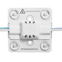 Panneau publicitaire extérieur LED à réflexion diffuse haute tension IP42 étanche à la pluie, film souple pour plafond, angle de vision 175°, 50000