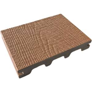 <span class=keywords><strong>Piastrelle</strong></span> per decking in composito legno-plastica coestruso, ecologiche, ignifughe, antiscivolo, impermeabili, con <span class=keywords><strong>bordi</strong></span> quadrati, moderne per uso <span class=keywords><strong>esterno</strong></span> - Product Image 3