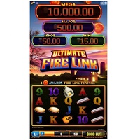 Ultimate Fire Link 1-en-1 Original Vertical Skill Game PC Board avec boîtier, 10 options, prix usine, 4 jeux d'arcade, machine de divertissement