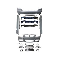 2005-2008 3er E90 PKW-Upgrade auf MT Style Karosserie-Kit 3S E90 Pre-LCI zu M Sport Optik Auto Stoßfänger Heckdiffusor-Set