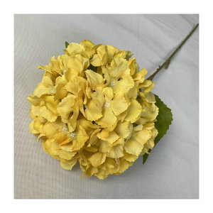 Flores artificiales Meiyu Craft, hortensia grande de franela de 80 cm, impermeable, para decoración de bodas y hogar. - Product Image 5
