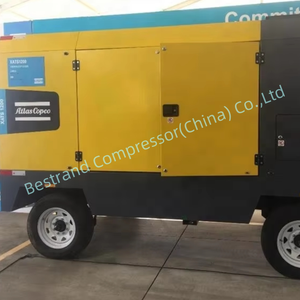 Compresseur d'<span class=keywords><strong>air</strong></span> diesel portable Atlas Copco XATS 1200, haute puissance, qualité industrielle, unité mobile pour chantiers de construction intensifs - Product Image 3
