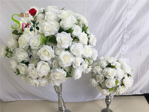 SPR Bóng Hoa Hồng Hoa Mẫu Đơn Nhân Tạo Tùy Chỉnh Vòng Hoa Sắp Xếp Đồ Trang Trí Giá Để Bàn Đám Cưới Bóng Hoa Trang Trí - Product Image 2
