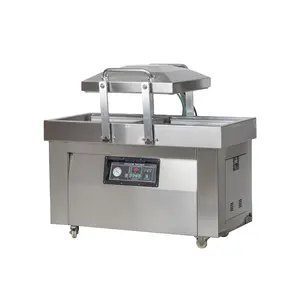 WANHE automatic fresh double bell vacuum packing machine and vacuum packing machine for food price