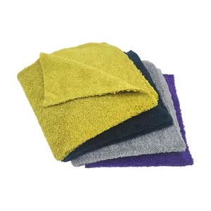 Promozione fornitura di fabbrica microfibra dettagli auto microfibra asciugatura pulizia asciugamani microfibra smalto asciugamano 40x40cm