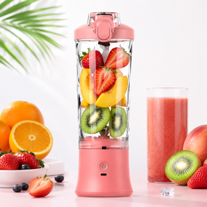 Mini Licuadora Inalámbrica para Jugos de Frutas, Vaso Mezclador Eléctrico Portátil, Licuadora para Smoothies con Carga USB, para Preparar Bebidas Diarias y para Campamento - Product Image 1