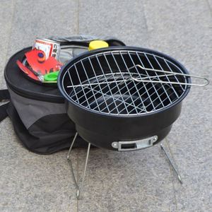 <b>Outdoor</b> Portable Camping Mini BBQ <b>Grill</b> WIth Insulated Bag Cool Bags - Product Image 3