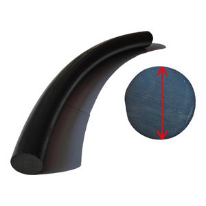 고성능 친환경 <span class=keywords><strong>EPDM</strong></span> 솔리드 실링 스트립 내열 내마모 산업용 고무 스트립 절단 서비스 - Product Image 2