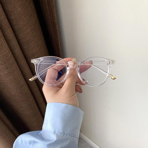 <span class=keywords><strong>Gafas</strong></span> con Filtro de Luz Azul, Montura Redonda, Estilo Coreano para <span class=keywords><strong>Mujer</strong></span>, Lentes Ópticas para PC, <span class=keywords><strong>Gafas</strong></span> Anti Luz Azul para <span class=keywords><strong>Mujer</strong></span> - Product Image 6