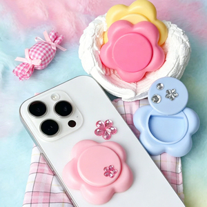 Hot Selling Creative Flower Pink Makeup Palette Box Eyeshadow Blush <b>Compact</b> <b>Powder</b> Container Universal Cosmetic Packaging - Product Image 4