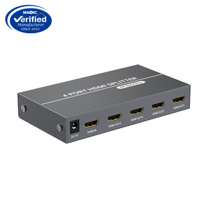 Cấp công nghiệp 4K 60Hz cho <span class=keywords><strong>HDMI</strong></span> <span class=keywords><strong>Splitter</strong></span> 1 trong 4 Ra 4 Cổng Video <span class=keywords><strong>Splitter</strong></span> với EDID tín hiệu khuếch đại hỗ trợ - Product Image 4