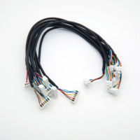 Cable de Extensión para Ventilador Molex 2510 de 2.54mm, 4 Pines, Cable de Conexión para PCB de Cobre Estañado