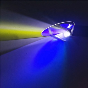 0.3mm 0.5mm 0.7mm 1mm 1.1mm Bộ lọc quang học dichroic chịu nhiệt Borofloat 33 hình đĩa dùng cho đèn <span class=keywords><strong>Gobo</strong></span> - Product Image 2