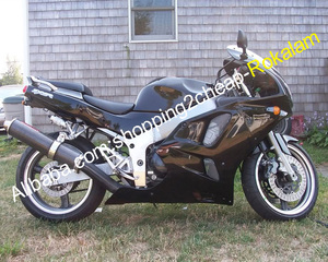 Kit de Carenado de ABS para <span class=keywords><strong>Kawasaki</strong></span> NINJA <span class=keywords><strong>ZX6R</strong></span> 94 <span class=keywords><strong>95</strong></span> 96 97 ZX-6R ZX 6R 1994 1995 1996 1997, Juego de Carenado de Motocicleta Negro - Product Image 1