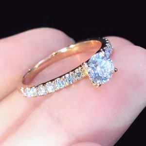 Кольцо с искусственным бриллиантом - Product Image 3