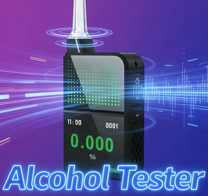 Testeur d'alcoolémie à capteur de cellule à combustible H3 Pro, haute précision, rechargeable, certifié FCC pour utilisation en <span class=keywords><strong>voiture</strong></span> - Product Image 1