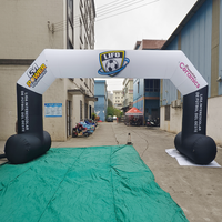 Arche gonflable publicitaire personnalisée 360°, prix usine, arches gonflables de départ/arrivée pour la décoration d'événements sportifs