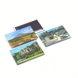 Wholesale Best Selling High Quality Custom City Scenery Souvenir Gift Design Tin <b>Fridge</b> Magnet - Product Image 6