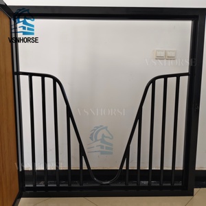 Prim bambu toz kaplı galvanizli çelik çerçeve at Stables güvenli havalandırma için ahır pencere Anti-pas yapı tasarımı - Product Image 6