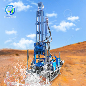 Equipo de Perforación de Pozos de Agua OCEAN de 300 m, Equipo de Perforación Rotatoria para Suelos de Roca Dura - Product Image 1