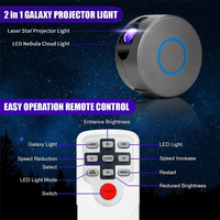 Projecteur de nuit LED atmosphère ciel étoilé lampe de Projection Laser colorée pour chambre à coucher