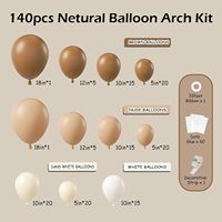 Kit de ballons gonflables pour décoration de fête d'anniversaire et de mariage, bleu marine, or, motif grappe, facile à assembler, guirlande et arche de ballons, vente en gros