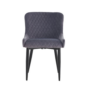 Chaises de restaurant et d'hôtel sur mesure fabriquées en Chine, dossier haut, revêtement en tissu velours - Product Image 3