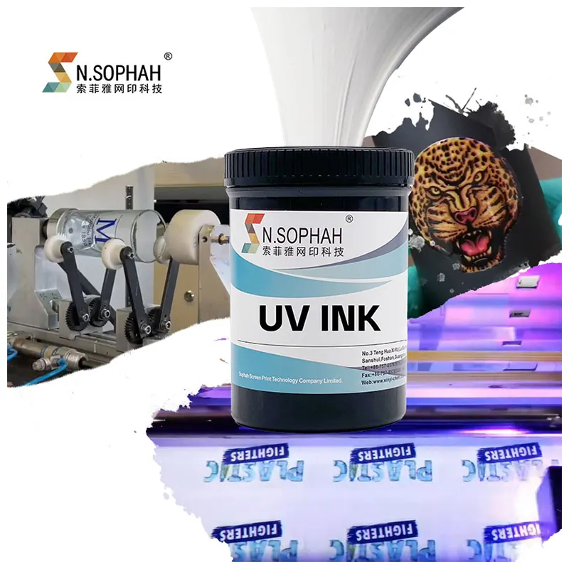 Best Price High Shine High Color Cover PP PE Printing Uv Ink For Screen Printing