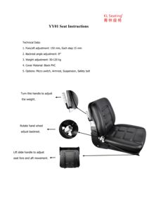 ที่นั่งกึ่งช่วงล่างอะไหล่รถแทรกเตอร์ Mahindra - Product Image 6