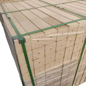 中空固体圧縮チップブロックカスタマイズ異なるサイズ木製パレット足桟橋チップブロック