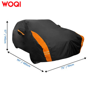 Funda para Auto Woqi, Impermeable, para Todo Clima, Protección Exterior Completa, Poliéster, Tallas S, M, L, XL - Product Image 2