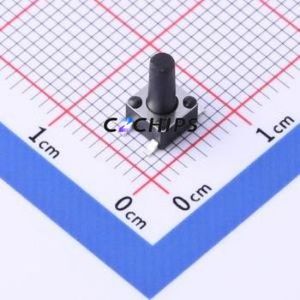 TSC015A08526A Tactile Switch SMD-4P,4.5x4.5mm Switch Round Button 2.6N Vertical Mount 4.5mm - Product Image 1
