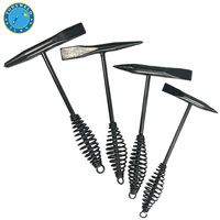 Welding Tool 300g/500g/550g Spring Handle Welding Chipping Hammer for Slag Removal & Metalwork Tool
