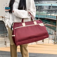 Sac de voyage d'affaires de haute qualité avec fermeture éclair, en nylon, grande capacité, plusieurs compartiments de rangement