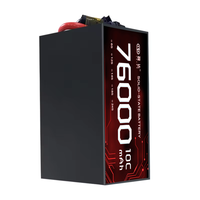 Batterie au lithium-ion à semi-conducteurs personnalisée la plus récente, 12S 76000mAh 10C 30V, modèle LD028-76000, certifiée CE, batterie pour drone UAV