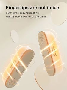 Calentador de Manos Magnético Eléctrico Recargable Portátil 2 en 1 de Larga Duración Calefacción Segura Calentador de Bolsillo para Invierno y Exteriores - Product Image 3