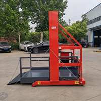Plateforme de chargement mobile pour conteneurs 2000x3000mm, élévateur hydraulique 3 tonnes avec rampe d'accès de 600mm