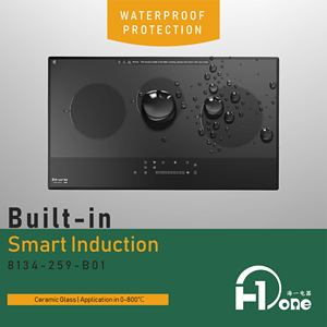 2025 nuevo diseño Cocina de Inducción personalizable 78CM ventas al por mayor APP Control 6900W <span class=keywords><strong>con</strong></span> <span class=keywords><strong>WiFi</strong></span> incorporado 3 quemadores 220V <span class=keywords><strong>estufa</strong></span> de cocina - Product Image 6