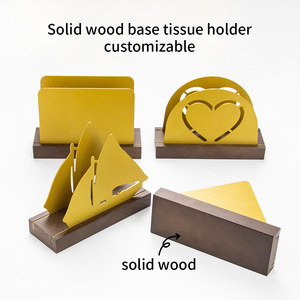 Accessori di Lusso per Decorazione Tavola, Porta Tovaglioli Verticale Autoportante in Acciaio Inossidabile, <span class=keywords><strong>Oro</strong></span> Moderno Impermeabile - Product Image 5