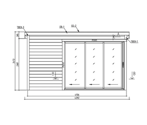12m ² moderna sala giardino piccola casa con <span class=keywords><strong>mobili</strong></span> completi <span class=keywords><strong>bungalow</strong></span> in legno per la vendita - Product Image 4