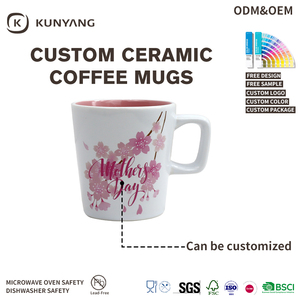 Tazas <span class=keywords><strong>de</strong></span> Cerámica a <span class=keywords><strong>Precio</strong></span> <span class=keywords><strong>de</strong></span> Fábrica, Diseño Personalizado con Logotipo, Tazas <span class=keywords><strong>de</strong></span> Gres con Esmalte Bicolor, Taza <span class=keywords><strong>de</strong></span> Café <span class=keywords><strong>de</strong></span> Cerámica para Regalo del Día <span class=keywords><strong>de</strong></span> la Madre - Product Image 3