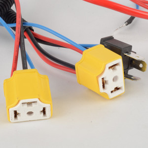 Connecteur de harnais de fil, <span class=keywords><strong>Booster</strong></span> OEM harnais métallique, relais prise de fusibles, connecteur de <span class=keywords><strong>phare</strong></span> noir H4 - Product Image 2