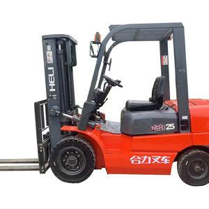 Chariot élévateur diesel Heli CPCD25 de 2,5 tonnes en bon état, d'occasion, avec moteur et engrenages d'origine, garantie 1 an, rapport de test, inspection vidéo - Product Image 1