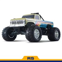 Voiture télécommandée FMS 1:10 Ford F100 RS noire et jaune, modèle de drift tout-terrain sans balais, jouet RC