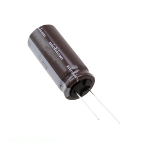 ตัวแทนจำหน่ายอย่างเป็นทางการ ตัวเก็บประจุแบบ CAP ALUM 1000UF 20% 100V RADIAL 1000 uF แบบ Through Hole รุ่น UPS2A102MHD - Product Image 1