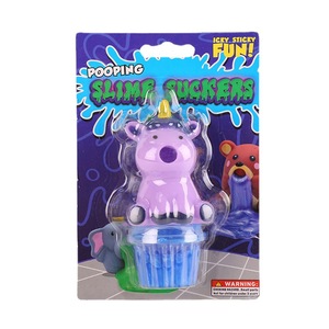 Bán buôn chất lượng tốt nhất <span class=keywords><strong>DIY</strong></span> Slime Bộ dụng cụ cho trẻ em vui pha lê co giãn Unicorn động vật trứng Slime Putty keo Sucker PVC - Product Image 5