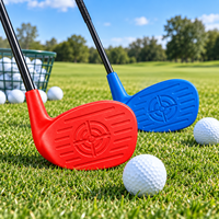 Club de golf d'entraînement premium en ABS léger avec manche en fibre de verre, pour droitier, idéal pour débutants, entraînement en intérieur et extérieur