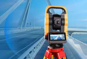 Estación Total Android a <span class=keywords><strong>precio</strong></span> de fábrica, equipo de estudio geofísico robotizado de precisión de 2 pulgadas, oro topográfico, a <span class=keywords><strong>precio</strong></span> de fábrica - Product Image 3