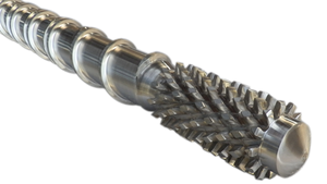 Parti per Macchinari Plastici e Gommosi: Vite Estrusore Bimetallica e Cilindro per Estrusione <span class=keywords><strong>PTA</strong></span> e Fusione Centrifuga - Product Image 4